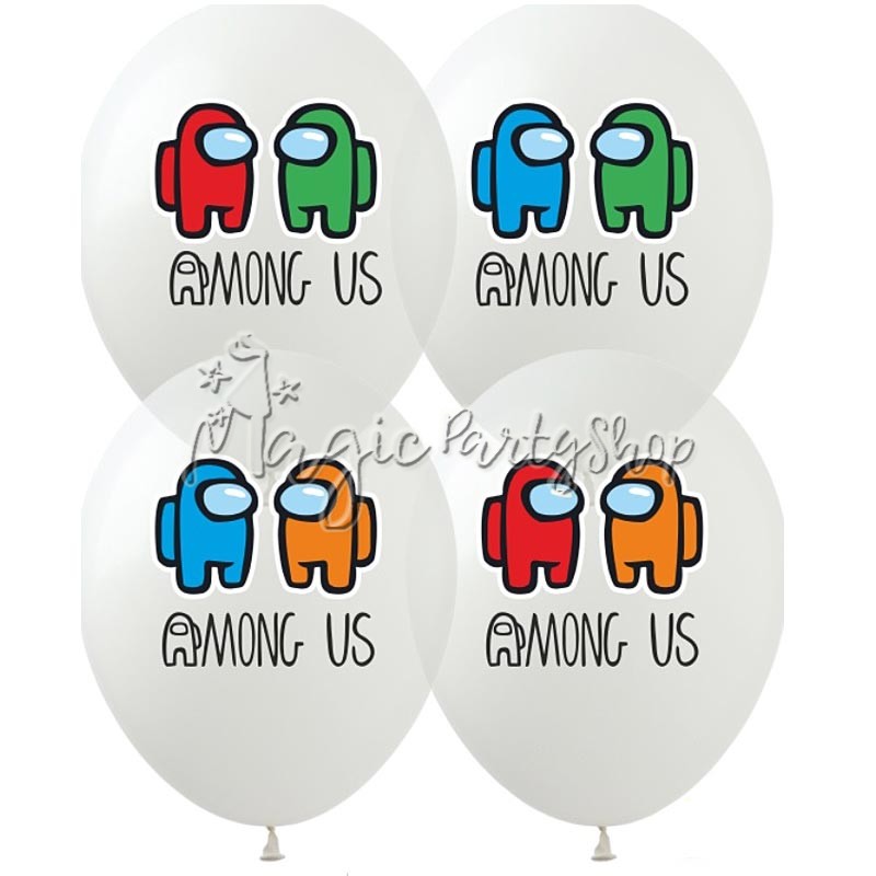 Набір кульок Among Us (Амонг Ас) 18 штук