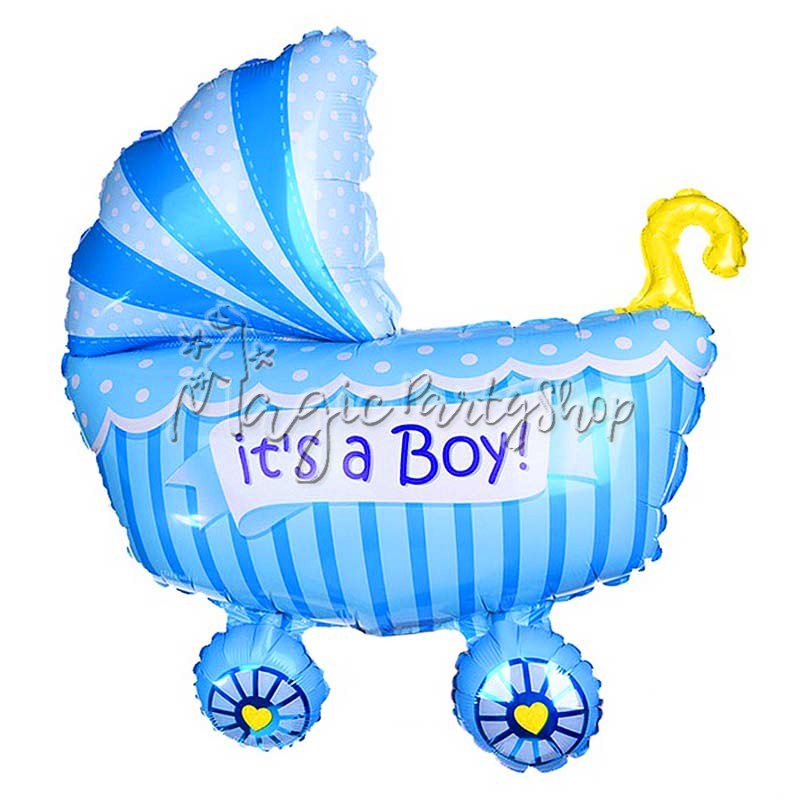Фольгована кулька Коляска Its a boy (хлопчик)