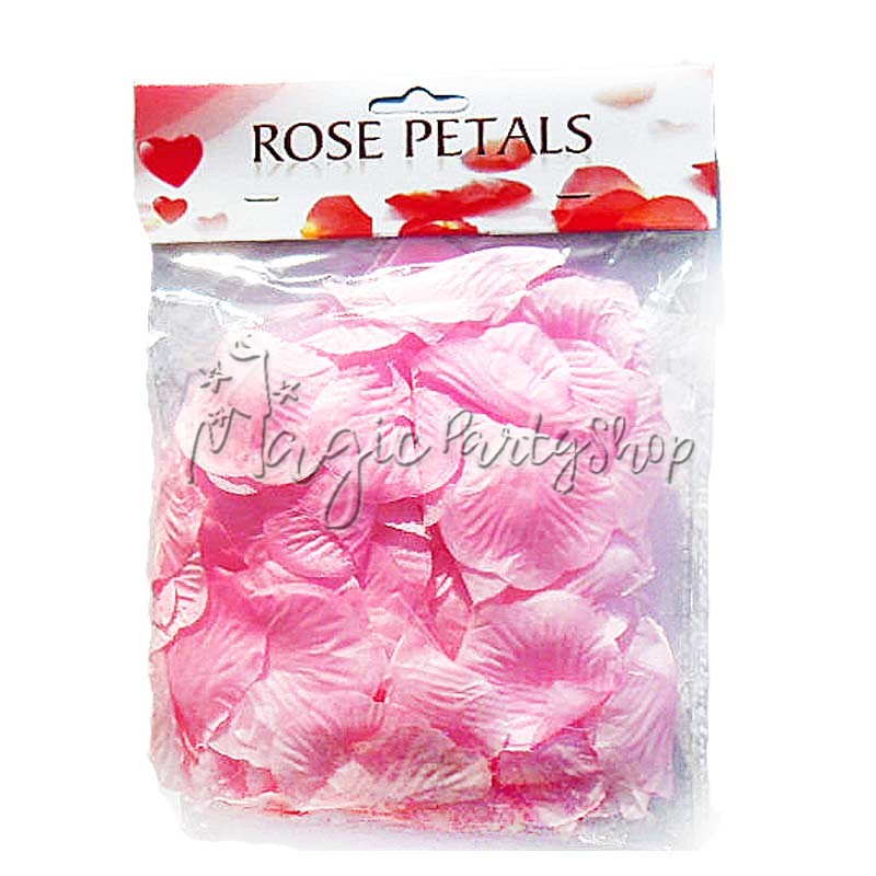 Лепестки роз розовые 150 штук